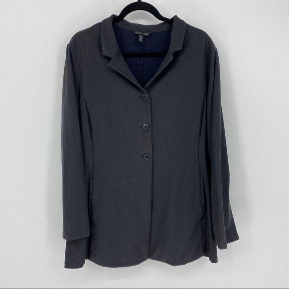 EILEEN FISHER Women’s Sz XL Stretch Blazer Jacket